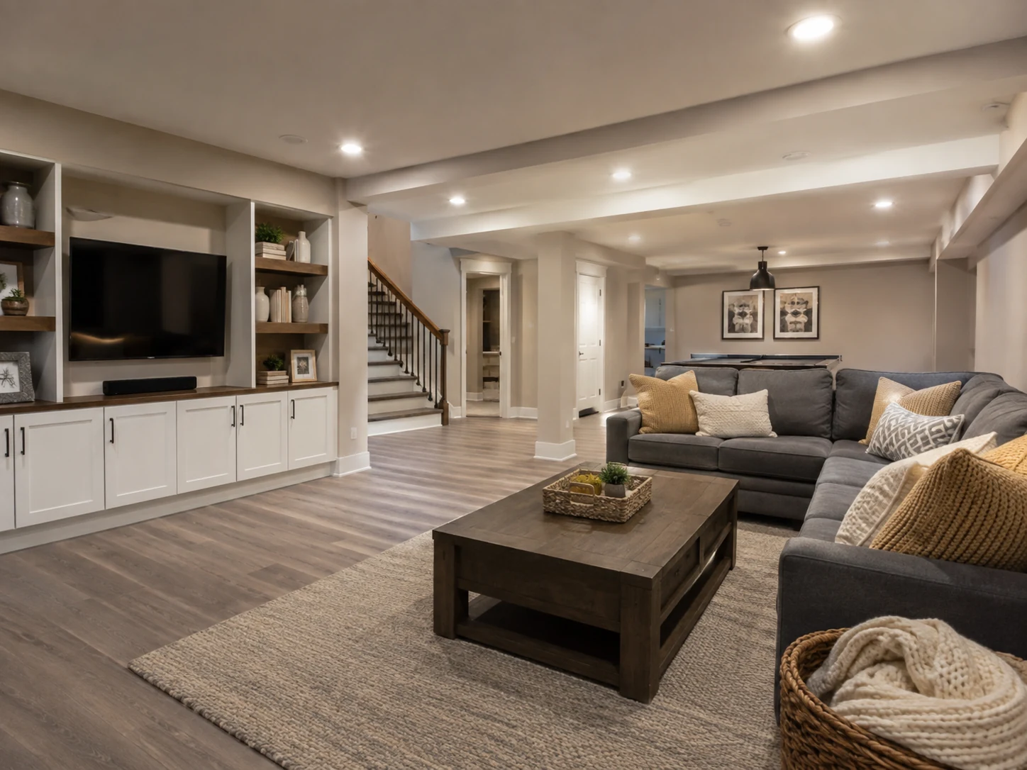 basement renovation image